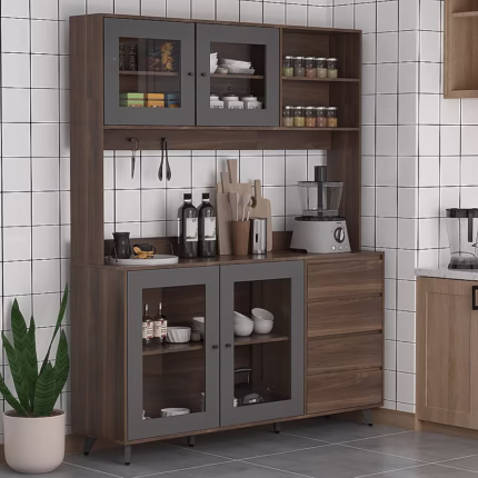 Dining and kitchen storage cupboard