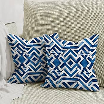 Geometric pillow