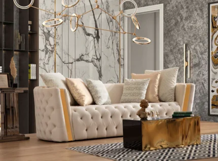 Fanci ivori sofa