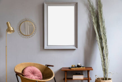 Stylish and luxury square mirror